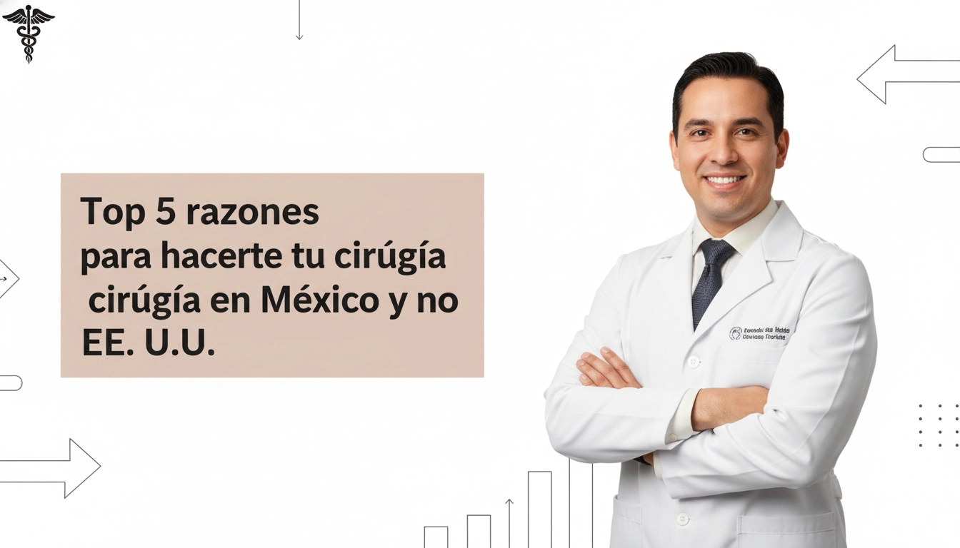 Top 5 razones para hacerte tu cirugía en México y no en Estados Unidos